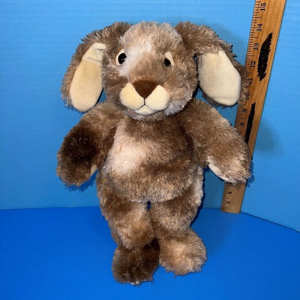 Build A Bear European Rabbit Hare Bunny Brown 16" Plush Zoo Stuffed Animal BAB